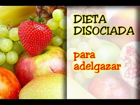 dieta disociada para adelgazar