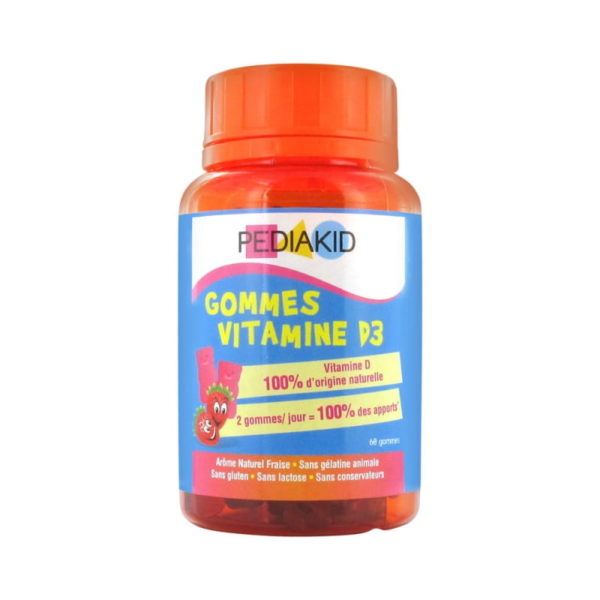 Pediakik Gominolas Vitamina D3 60 U.