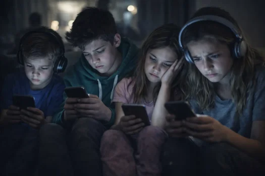 Adicción a las pantallas en niños y adolescentes